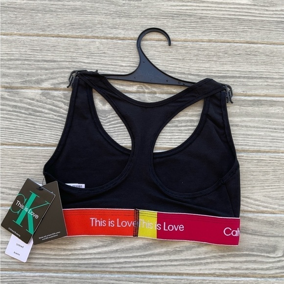 Calvin Klein This is Love Black Bralette - Picture 6 of 14